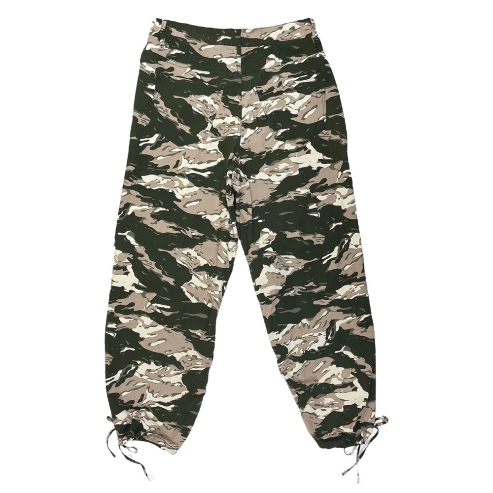 Good American Women’s Size 8 | 29‎ Camo Slouched Ankle Pants Drawstring - Picture 7 of 9